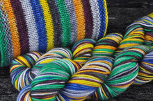 Load image into Gallery viewer, Timber Yarns Self Striping Sock Yarn