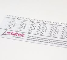 Load image into Gallery viewer, Ann Budd Gauge Ruler