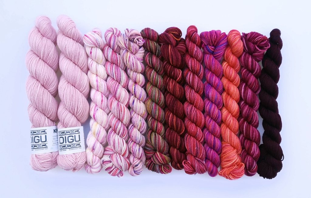 Koigu Grevillea Shawl Kit